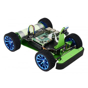 PiRacer - MI vezérelt autonóm versenyautó robot, DonkeyCar kompatibilis, támogatja a Deep learning-et, Önvezetést