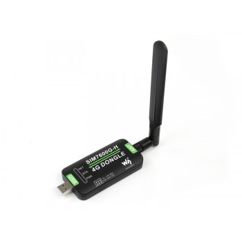 SIM7600G-H 4G USB modem antennával, GNSS helymeghatározás, globális sáv támogatással