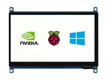   7 hüvelykes QLED Quantum Dot kijelző, kapacitív érintőképernyő, 1024 × 600, G+G edzett üvegtábla, különféle rendszerek támogatása