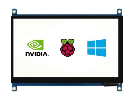 7 hüvelykes QLED Quantum Dot kijelző, kapacitív érintőképernyő, 1024 × 600, G+G edzett üvegtábla, különféle rendszerek támogatása