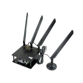 SIM8202G-M2 5G modem HAT for Raspberry Pi, 5G/4G/3G Support, Snapdragon X55, Multi Mode Multi Band