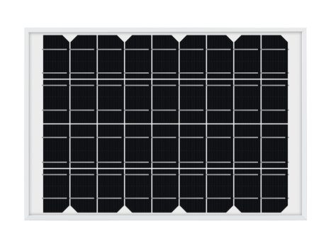 Poliszilícium napelem (18V 10W), nagy konverziós hatékonyság