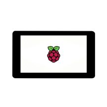   Raspberry Pi 7" Multitouch Display - Capacitive / multit-point (5) / DSI port - 800x480