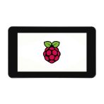   Raspberry Pi 7" Multitouch Display - Capacitive / multit-point (5) / DSI port - 800x480,  házzal