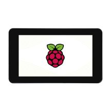   Raspberry Pi 7" Multitouch Display - Capacitive / multit-point (5) / DSI port - 800x480,  házzal