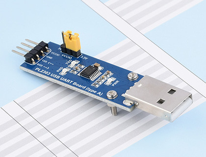 PL2303 USB To UART (TTL) kommunikációs modul, Type A csatlakozó