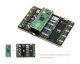 Fejlesztői lap - GPIO bővítő Raspberry Pi Pico-hoz, 1x Raspberry Pi Standard 40PIN, 1x Pico 2×20PIN csatlakozással