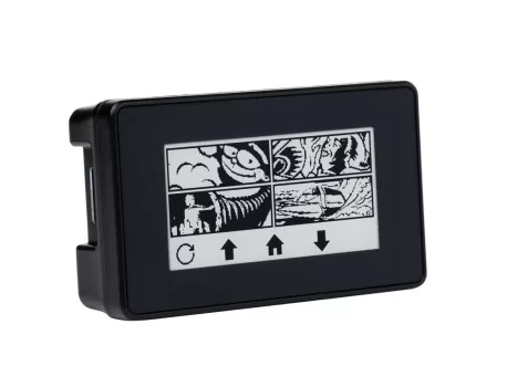 2.13 hüvelykes érintőképernyős E-Paper E-Ink kijelző Raspberry Pi Zerohoz, 250 × 122, ABS tokkal