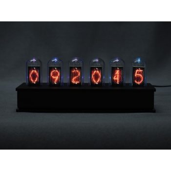 Programozható RGB Retro asztali digitális óra, Pseudo Nixie csövekkel , Raspberry Pi Pico/Zero vezérléssel
