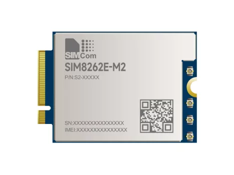 SIM8262E-M2 SIMCom eredeti 5G modul, M.2 formátum, Qualcomm Snapdragon X62