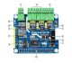 Izolált RS485 CAN HAT modul Raspberry Pi-hez, 2x RS485 és 1x CAN, többféle védelemmel