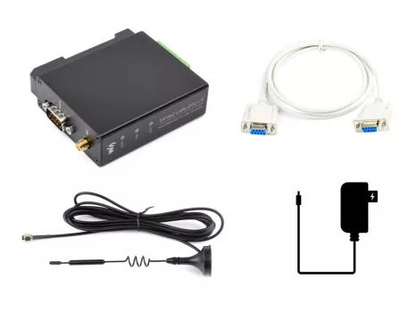 Sínre szerelhető SX1262 LoRa adatátviteli egység, RS232/RS485/RS422 - LoRa, 433MHz-es sávhoz Sínre szerelhető SX1262 LoRa adatátviteli egység, RS232/RS485/RS422 - LoRa, 433MHz-es sávhoz