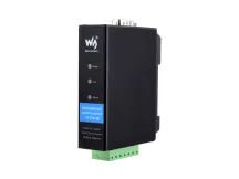   Sínre szerelhető soros szerver, RS232/ RS485 / RS422–RJ45 Ethernet modul, TCP/IP–soros