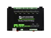 8 csatornás Ethernet relé modul, Modbus RTU/Modbus TCP protokoll, PoE port kommunikáció, különféle leválasztó és védelmi áramkörökkel 8 csatornás Ethernet relé modul, Modbus RTU/Modbus TCP protokoll, PoE port kommunikáció, különféle leválasztó és védelmi áramkörökkel