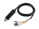 Ipari USB - TTL (D) soros kábel, eredeti FT232RNL chip, több védelmi áramkör, több rendszer támogatása, Raspberry Pi 5 soros DEBUG port hibakereséséhez alkalmas