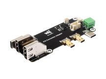   Micro HDMI-HDMI többfunkciós adapter, Raspberry Pi 5 / 4B kompatibilis, két tápellátási mód, támogatja a kettős 4K kimenetet