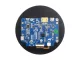 3,4 hüvelykes HDMI kerek érintőképernyő, 800 × 800, IPS, 10 pontos érintőképernyő, kerek LCD, optikai ragasztású edzett üvegpanel