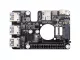 PCIe - M.2 4G/5G és USB 3.2 HAT Raspberry Pi 5-höz, Kompatibilis a SIMCom/Quectel 4G/5G modulokkal, Raspberry Pi 5 HAT, Nagysebességű hálózatépítés