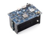   UPS HAT (E) Raspberry Pi-hez, 4 × 21700 Li akkumulátort támogat, Kétirányú gyorstöltés, 5V 6A kimenet, Pogo Pins csatlakozó, Raspberry Pi UPS