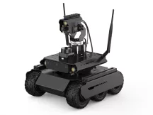   UGV Rover ROS 2 Open-source 6 Wheels 4WD AI Robot For Jetson Orin Series Board, Dual controllers, 360° Flexible Omnidirectional Pan-Tilt, Optional For Jetson Orin Nano 4GB Kit