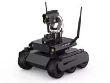   UGV Rover ROS 2 Open-source 6 Wheels 4WD AI Robot For Jetson Orin Series Board, Dual controllers, 360° Flexible Omnidirectional Pan-Tilt, Optional For Jetson Orin Nano 4GB Kit