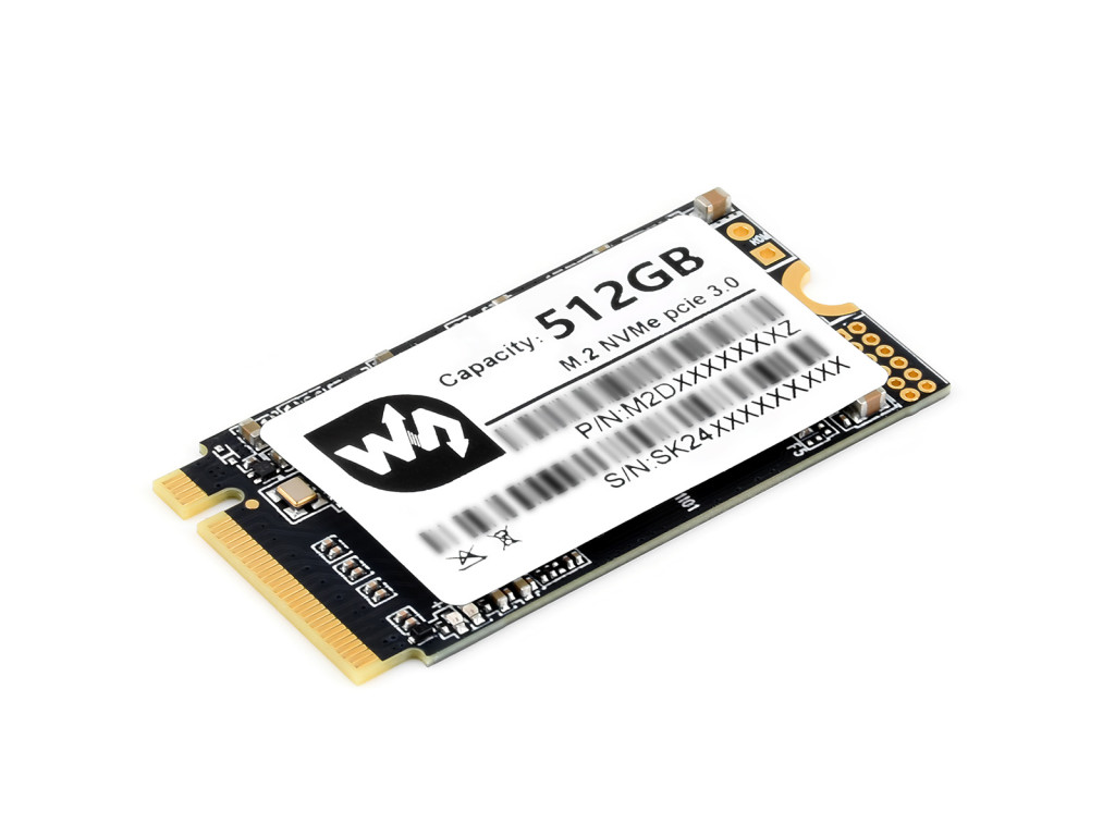 SK-NVME 2242 512GB SSD meghajtó - M.2 NVMe PCIe 3.0 3D TLC F