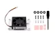 Dedikált 3007-es hűtőventilátor a Raspberry Pi CM5 modulhoz, alacsony zajszint, hőszalaggal, 5 V-os tápegység