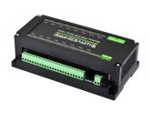   16 csatornás Ethernet relé modul, Modbus RTU / Modbus TCP protokoll, Ethernet port kommunikáció, támogatja a PoE tápegységet, különféle leválasztó és védelmi áramkörökkel
