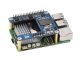 Power Over Ethernet HAT (H) Raspberry Pi 5 / CM 5, 5V 5A kimenethez, támogatja a 802.3af/at hálózati szabványt, izolált kapcsolóüzemű tápegység, Raspberry Pi 5 PoE HAT