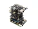 4 csatornás PCIe FFC adapterkártya Raspberry Pi 5-höz, kibővíti a Pi 5 PCIe interfészét 4 csatornás PCIe FFC csatlakozókra, támogatja több PCIe HAT egymásra rakását, Raspberry Pi 5 PCIe HAT 4 csatornás PCIe FFC adapterkártya Raspberry Pi 5-höz, kibővíti a Pi 5 PCIe interfészét 4 csatornás PCIe FFC csatlakozókra, támogatja több PCIe HAT egymásra rakását, Raspberry Pi 5 PCIe HAT