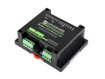   Ipari RS485 Modbus RTU, 2 csatornás relé kimenet, 2 digitális bemenet, 2 analóg áramkimenet, 2 analóg áram-/feszültségbemenet, feszültség- és árammérés támogatása, égésgátló védőburkolat, 7 V – 36 V feszültségtartomány