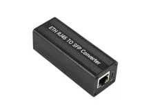   Gigabit Auto-negotiation SFP Fiber-to-Ethernet Converter, RTL8213B Controller Chip, Supports 1.25Gbps Optical Transceiver, Onboard Status Indicators Type-C power