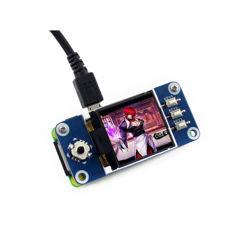 1.44inch LCD Raspberry Pi display HAT, 128x128 pixel